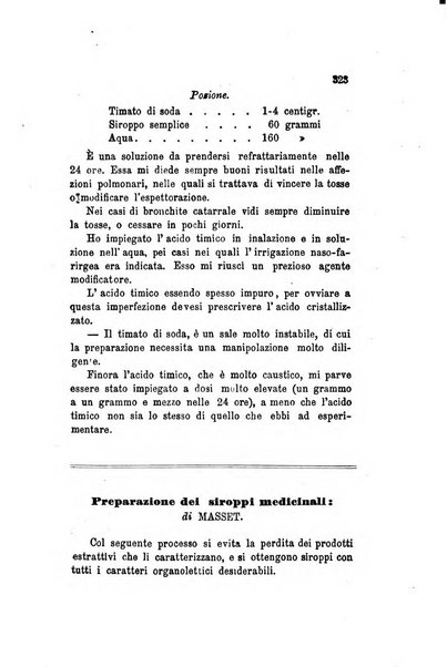 Annali di chimica applicata alla medicina cioè alla farmacia, alla tossicologia, all'igiene, alla fisiologia, alla patologia e alla terapeutica. Serie 3