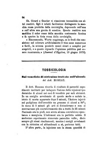 Annali di chimica applicata alla medicina cioè alla farmacia, alla tossicologia, all'igiene, alla fisiologia, alla patologia e alla terapeutica. Serie 3