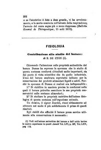 Annali di chimica applicata alla medicina cioè alla farmacia, alla tossicologia, all'igiene, alla fisiologia, alla patologia e alla terapeutica. Serie 3