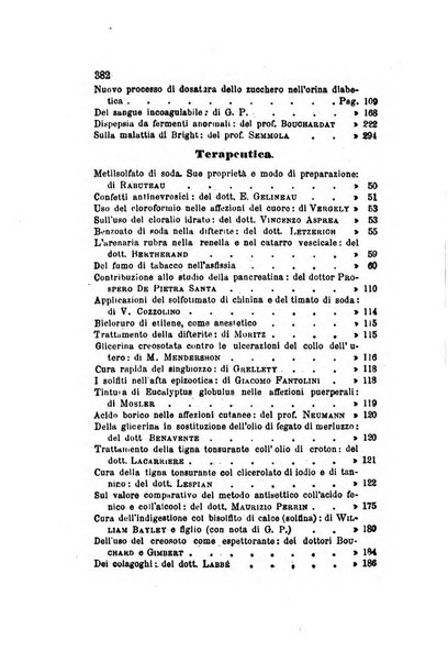 Annali di chimica applicata alla medicina cioè alla farmacia, alla tossicologia, all'igiene, alla fisiologia, alla patologia e alla terapeutica. Serie 3