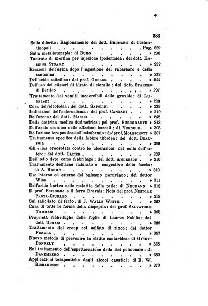 Annali di chimica applicata alla medicina cioè alla farmacia, alla tossicologia, all'igiene, alla fisiologia, alla patologia e alla terapeutica. Serie 3