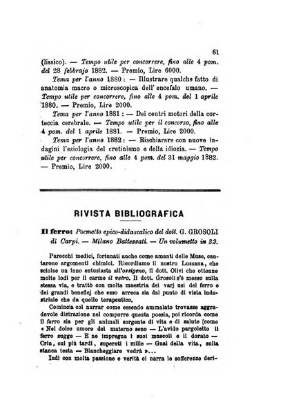 Annali di chimica applicata alla medicina cioè alla farmacia, alla tossicologia, all'igiene, alla fisiologia, alla patologia e alla terapeutica. Serie 3