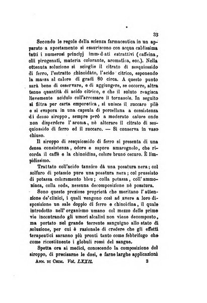 Annali di chimica applicata alla medicina cioè alla farmacia, alla tossicologia, all'igiene, alla fisiologia, alla patologia e alla terapeutica. Serie 3