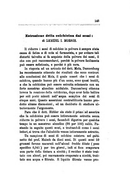 Annali di chimica applicata alla medicina cioè alla farmacia, alla tossicologia, all'igiene, alla fisiologia, alla patologia e alla terapeutica. Serie 3