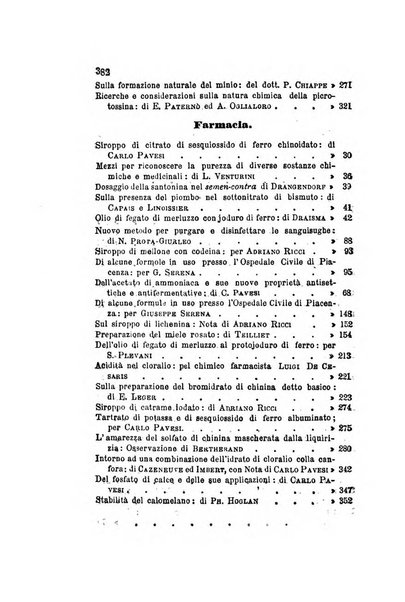 Annali di chimica applicata alla medicina cioè alla farmacia, alla tossicologia, all'igiene, alla fisiologia, alla patologia e alla terapeutica. Serie 3