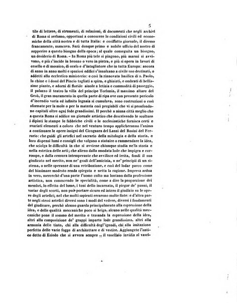 Il saggiatore giornale romano di storia, letteratura, belle arti, filologia e varietà