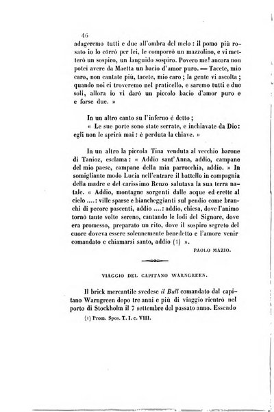 Il saggiatore giornale romano di storia, letteratura, belle arti, filologia e varietà