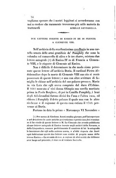 Il saggiatore giornale romano di storia, letteratura, belle arti, filologia e varietà