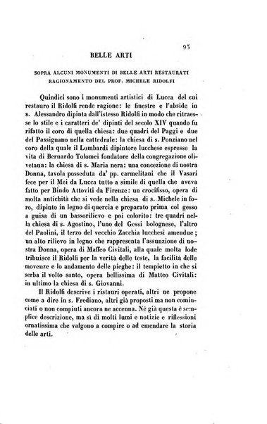 Il saggiatore giornale romano di storia, letteratura, belle arti, filologia e varietà