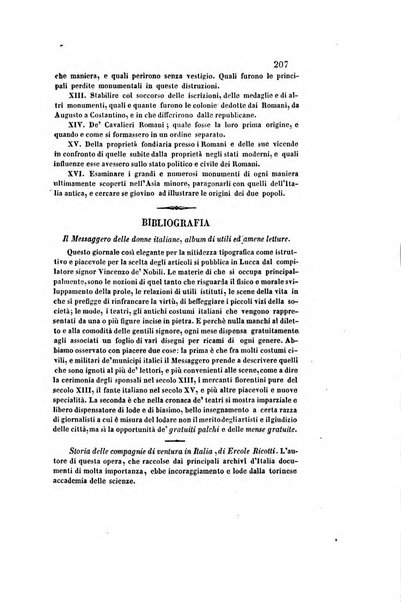 Il saggiatore giornale romano di storia, letteratura, belle arti, filologia e varietà