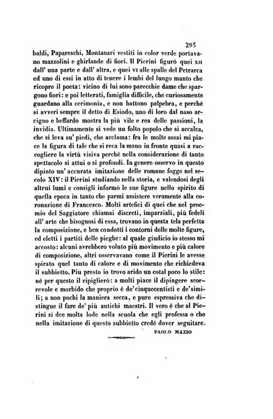 Il saggiatore giornale romano di storia, letteratura, belle arti, filologia e varietà