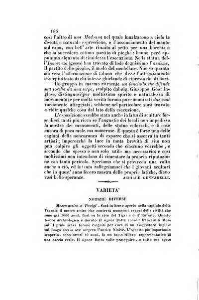 Il saggiatore giornale romano di storia, letteratura, belle arti, filologia e varietà