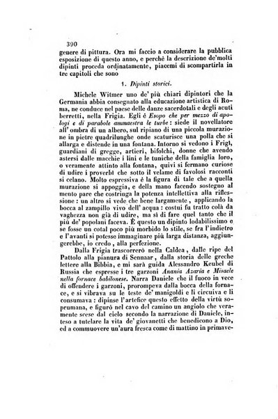 Il saggiatore giornale romano di storia, letteratura, belle arti, filologia e varietà