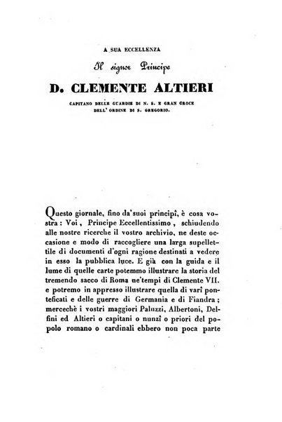 Il saggiatore giornale romano di storia, letteratura, belle arti, filologia e varietà