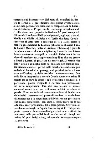 Il saggiatore giornale romano di storia, letteratura, belle arti, filologia e varietà