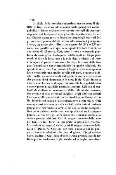 Il saggiatore giornale romano di storia, letteratura, belle arti, filologia e varietà