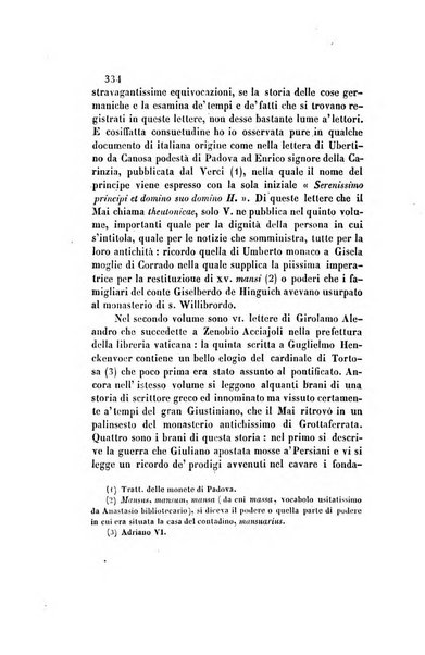 Il saggiatore giornale romano di storia, letteratura, belle arti, filologia e varietà