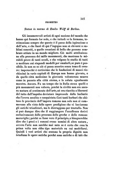 Il saggiatore giornale romano di storia, letteratura, belle arti, filologia e varietà