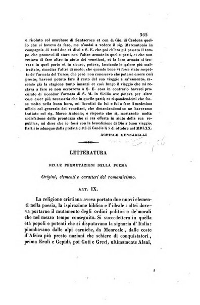 Il saggiatore giornale romano di storia, letteratura, belle arti, filologia e varietà