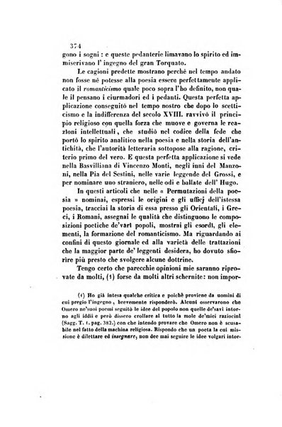 Il saggiatore giornale romano di storia, letteratura, belle arti, filologia e varietà