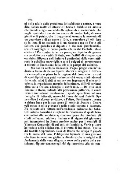 Il saggiatore giornale romano di storia, letteratura, belle arti, filologia e varietà