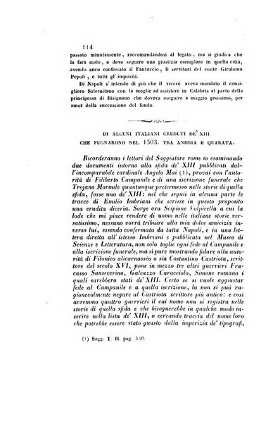 Il saggiatore giornale romano di storia, letteratura, belle arti, filologia e varietà