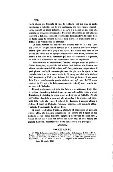 Il saggiatore giornale romano di storia, letteratura, belle arti, filologia e varietà