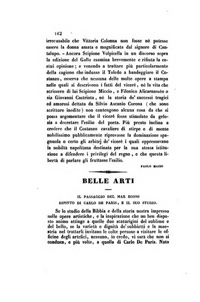 Il saggiatore giornale romano di storia, letteratura, belle arti, filologia e varietà