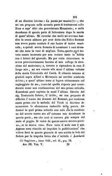 Il saggiatore giornale romano di storia, letteratura, belle arti, filologia e varietà