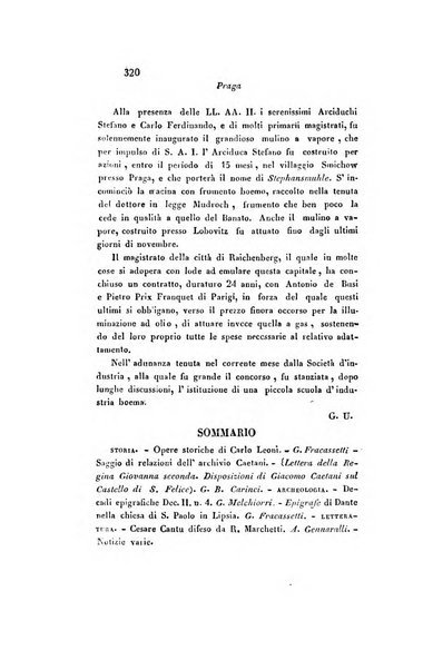 Il saggiatore giornale romano di storia, letteratura, belle arti, filologia e varietà