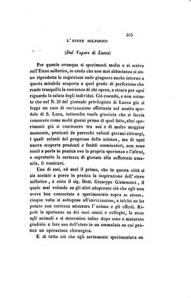 Il saggiatore giornale romano di storia, letteratura, belle arti, filologia e varietà