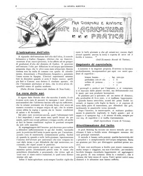 La rivista agricola