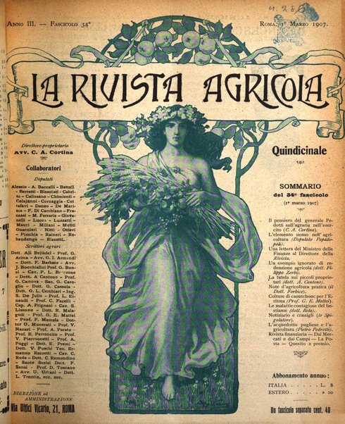 La rivista agricola