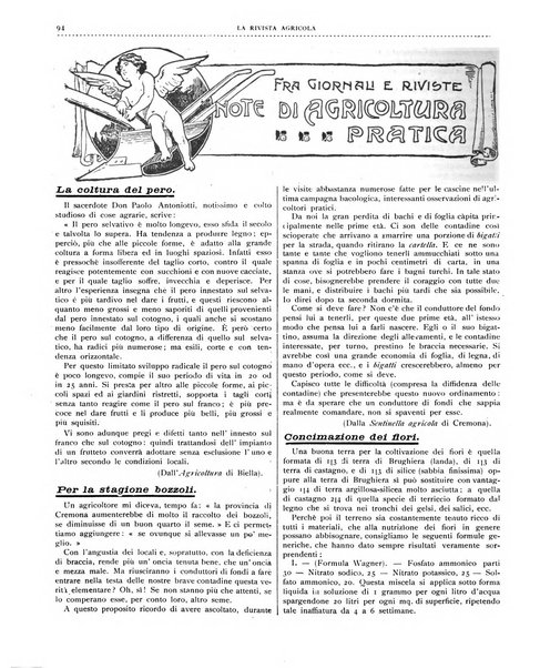 La rivista agricola