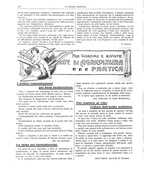 La rivista agricola