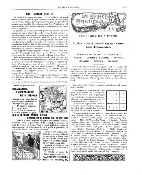 La rivista agricola