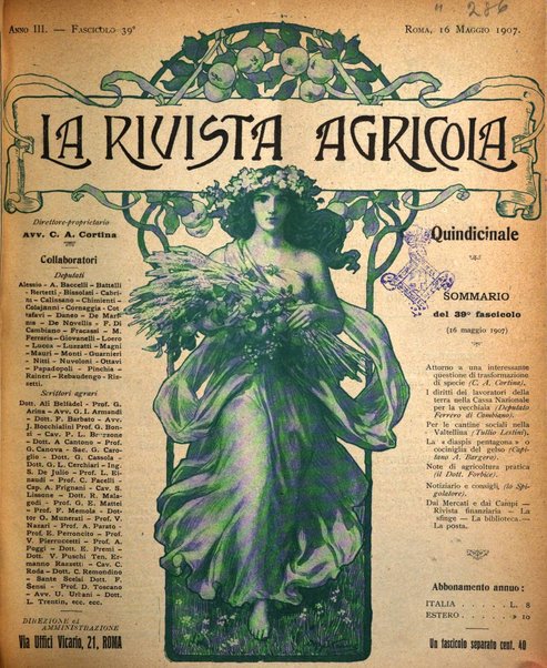 La rivista agricola