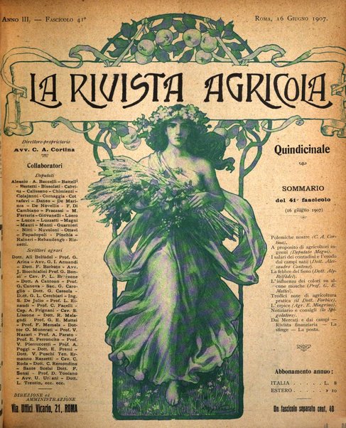 La rivista agricola