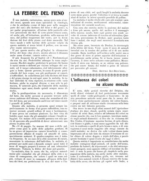 La rivista agricola