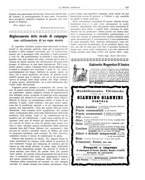 La rivista agricola