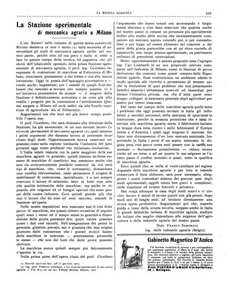 La rivista agricola