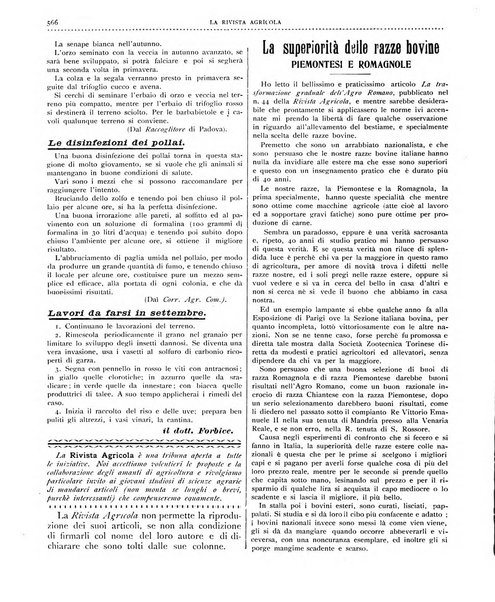 La rivista agricola