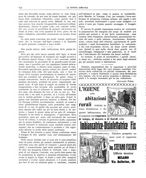 La rivista agricola