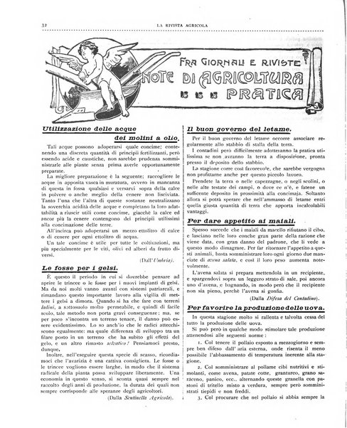 La rivista agricola