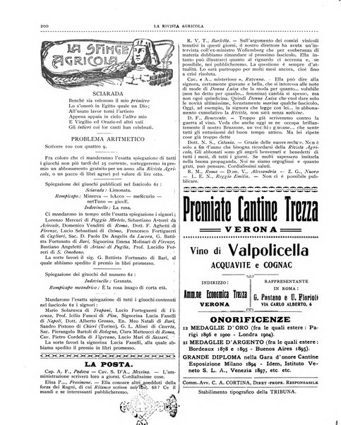 La rivista agricola