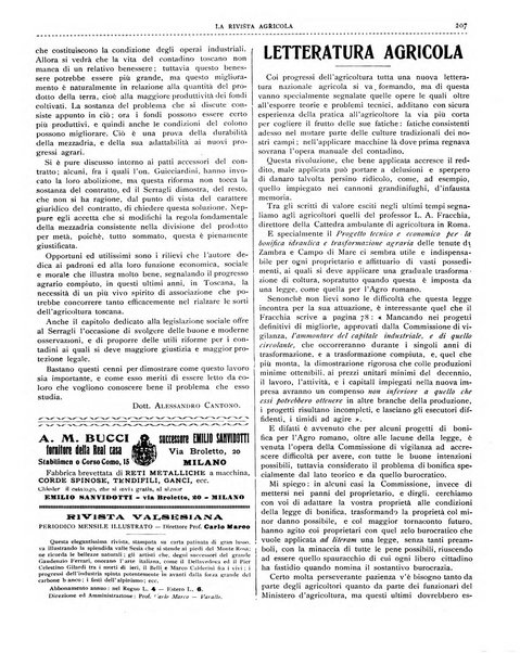 La rivista agricola