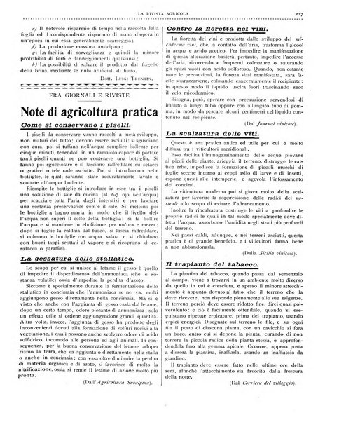 La rivista agricola