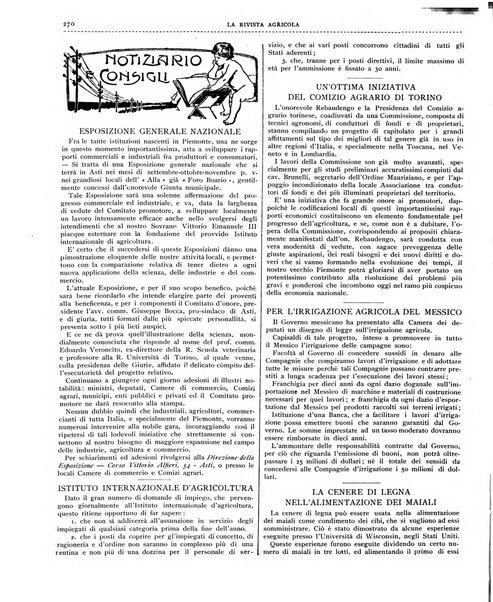 La rivista agricola