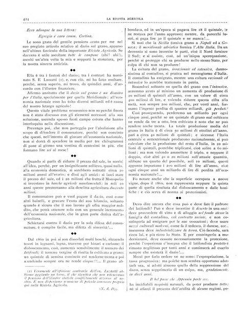 La rivista agricola