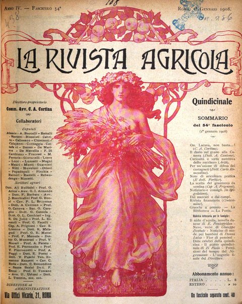 La rivista agricola